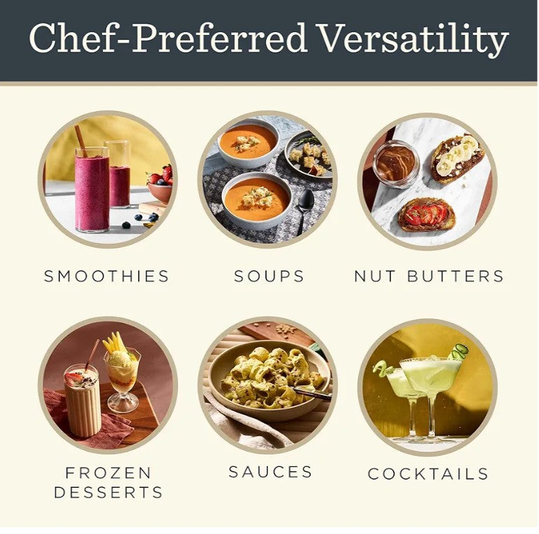 Vitamix Propel Series 750 Blender with Four Blending Programs, Self-Cleaning Program, Professional-Grade Blender for Smoothies, Soups and More, Stainless-Steel Blades, 64 Oz Container, Black