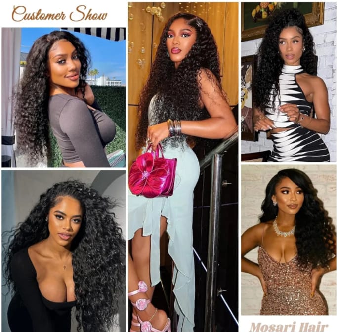 15A Raw Indian Human Hair Bundles Deep Wave Bundles Human Hair,Triple Lifespan Virgin Remy Hair,No Tangle Shedding,Keep Texture Silky Soft After Multiple Washes (4 Bundles Deep wave, 22 24 26 28)