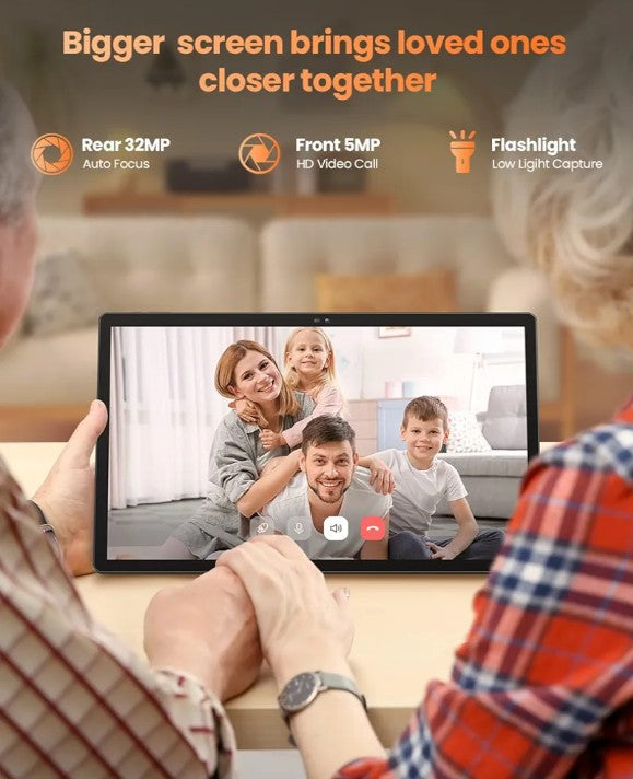 15.6 Inch Pro Tablet Android 14 Large Tablets 2025 Helio G99 Octa-Core 16GB+256GB, 1TB Expandable, 1080P 12000mAh 30W Fast Charge (Inches, 15.6, Blue, 256, GB)