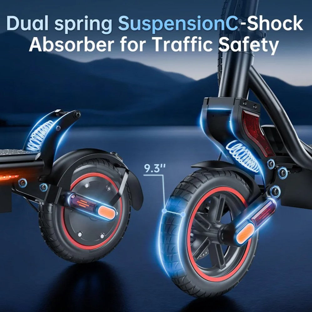 Electric Scooters - 500W/1000W/1500W Adult Electric Scooter, 18/25/28 MPH Top Speed, 8.5'' /9.3'' /10'' Tires,21/28 Miles Long Range, Portable E Scooter for Adults and Teens