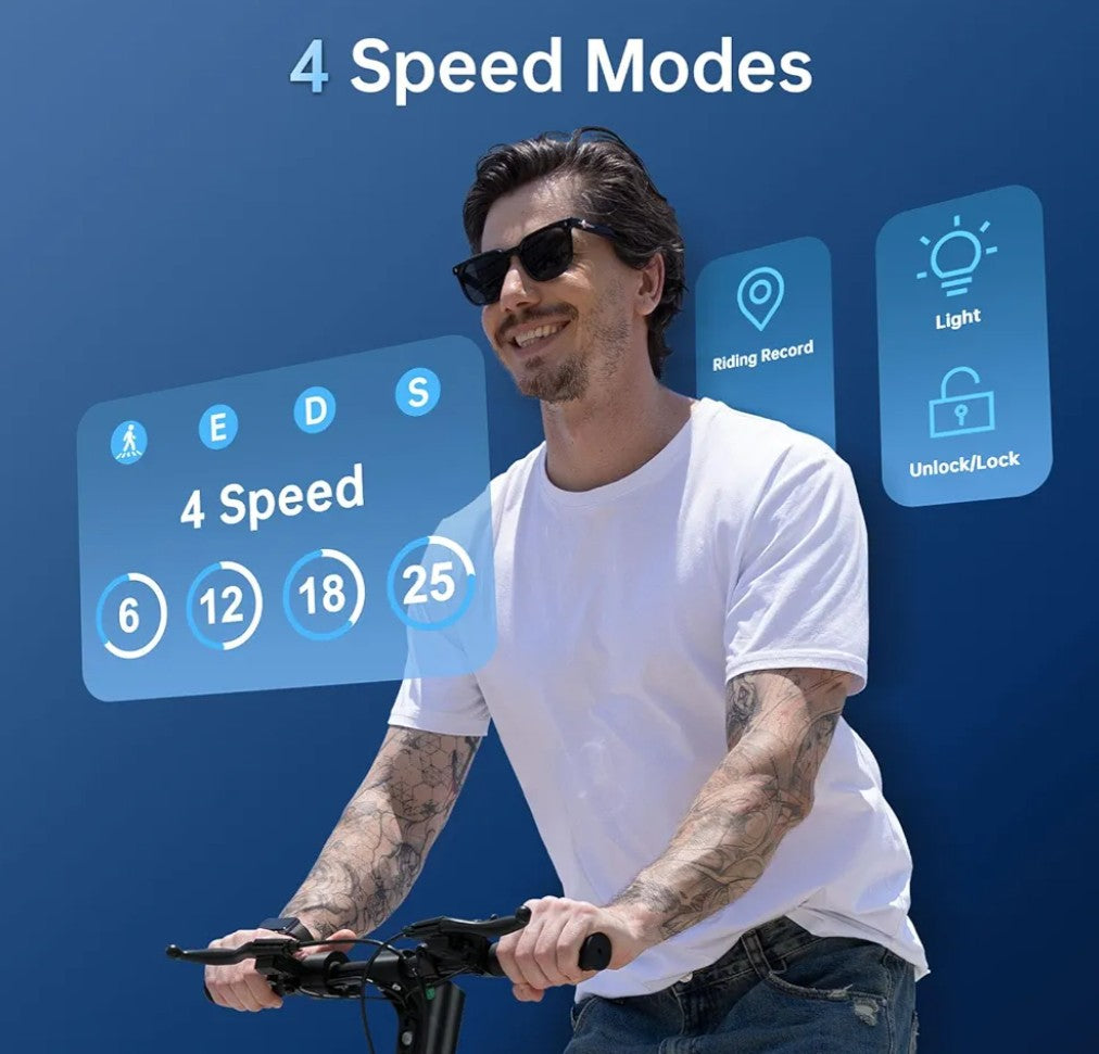 Electric Scooters - 500W/1000W/1500W Adult Electric Scooter, 18/25/28 MPH Top Speed, 8.5'' /9.3'' /10'' Tires,21/28 Miles Long Range, Portable E Scooter for Adults and Teens