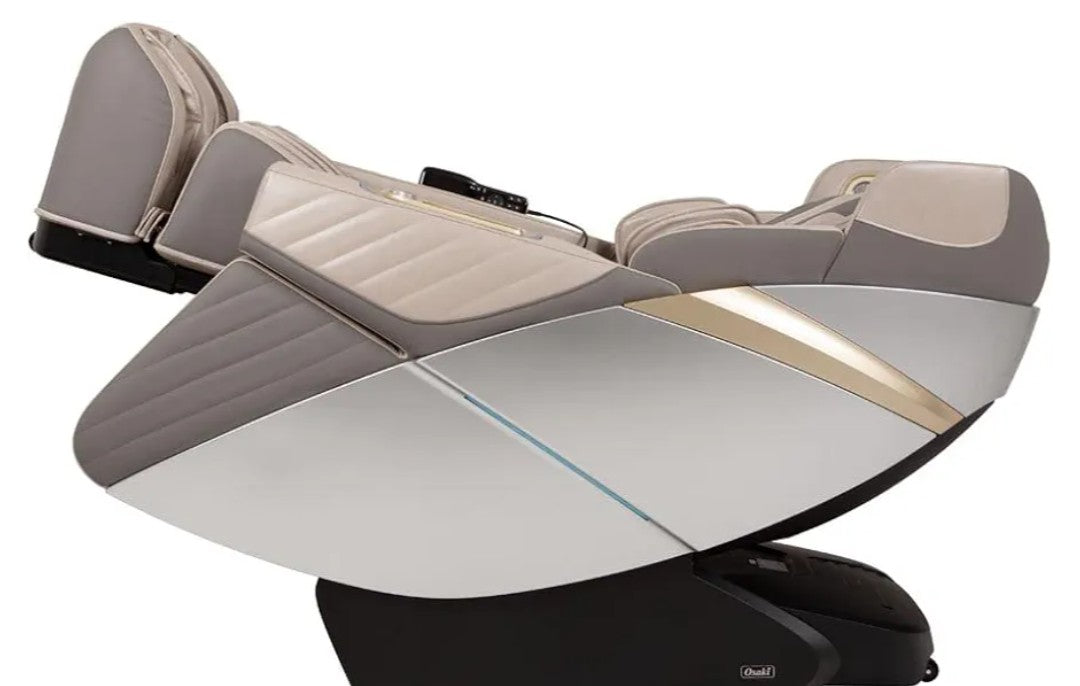 Titan OS-3D Hamilton LE 3D Massage Chair with Smart Voice Control Taupe