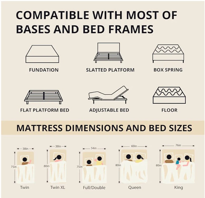 EGOHOME 10 Inch King Memory Foam Mattress for Back Pain, Cooling Copper Gel Bed in a Box, Foam Made in USA, CertiPUR-US Certified, Therapeutic Medium Firm, 76x80x10 Black