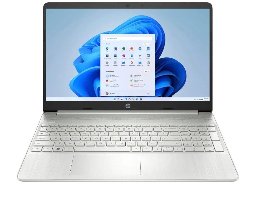 HP 15.6'' HD Touchscreen Laptop, Intel Core i5-1135G7, 8GB RAM, 512GB SSD, Intel Iris Xe Graphics, Windows 11 Home, Natural Silver, 6Q368UA-0