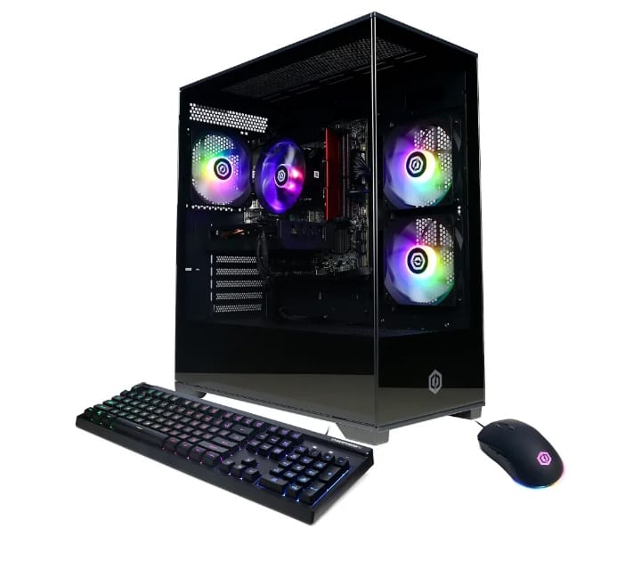 CyberPowerPC Gamer Xtreme VR Gaming PC, Intel Core i5-13400F 2.5GHz, GeForce RTX 5060 8GB, 16GB DDR5, 1TB PCIe 4.0 SSD, WiFi Ready & Windows 11 Home (GXiVR8060A40)