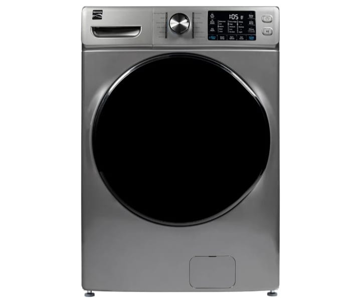 Kenmore 4.5 cu. ft. Front Load Washer with Stain Removing Steam Treatment - Reduce Laundry Time with Accela Wash - LED - ENERGY STAR Certified - Metallic Silver