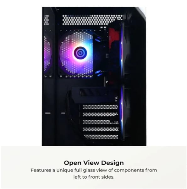 CyberPowerPC Gamer Xtreme VR Gaming PC, Intel Core i5-13400F 2.5GHz, GeForce RTX 5060 8GB, 16GB DDR5, 1TB PCIe 4.0 SSD, WiFi Ready & Windows 11 Home (GXiVR8060A40)