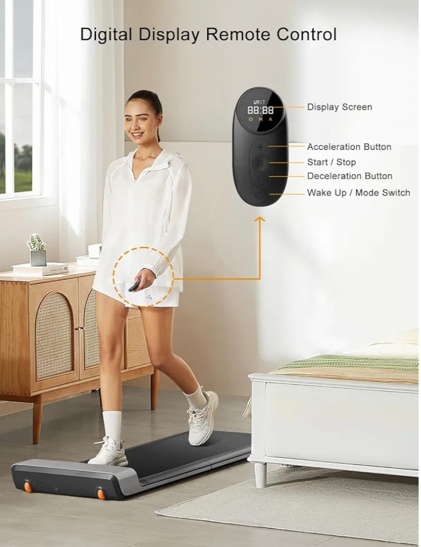 WALKINGPAD Foldable Walking Pad for Home Office, Under Desk Treadmill with Adaptive Speed Control, Compact Design for Small Spaces, No Assembly Needed