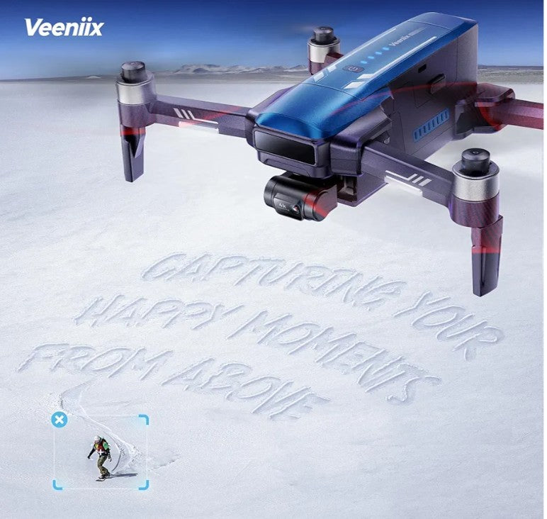 V11PRO Drone with 8K Camera for Adults, 3-Axis Gimbal Drones with 4K/30fps Video, 48 Million Pixels, 80min Flight Time with 2 Batteries, 6KM Video Transmission Quadcopter, Professional Drone