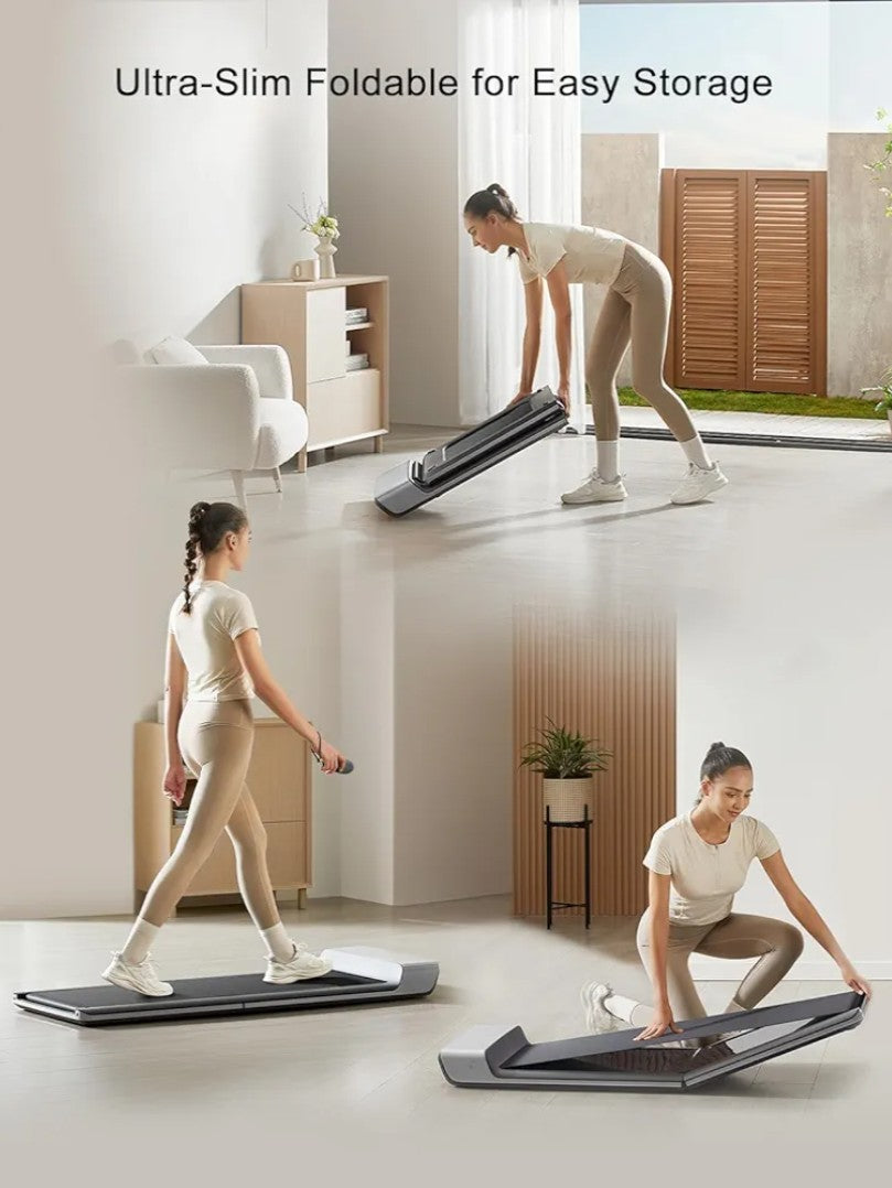 WALKINGPAD Foldable Walking Pad for Home Office, Under Desk Treadmill with Adaptive Speed Control, Compact Design for Small Spaces, No Assembly Needed