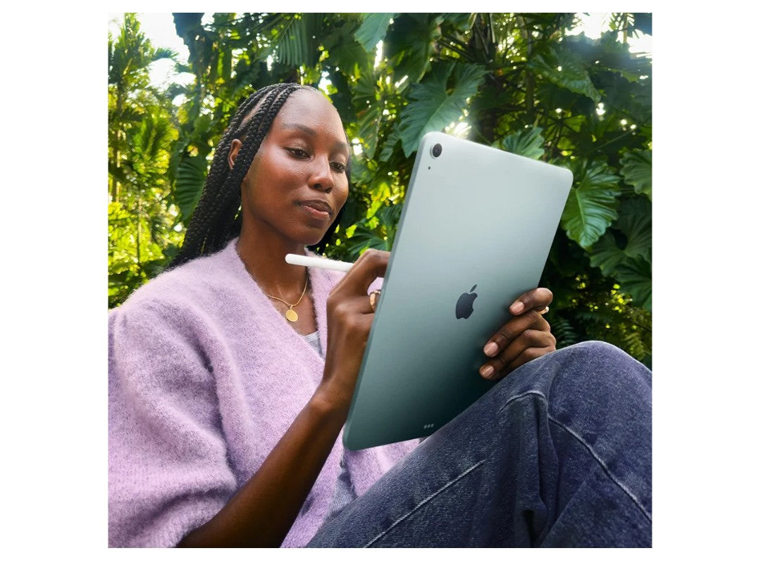 Apple iPad Air 11-inch with M3 chip Built for Apple Intelligence, Liquid Retina Display, 128GB, 12MP Front/Back Camera, Wi-Fi 6E, Touch ID, All-Day Battery Life — Space Gray