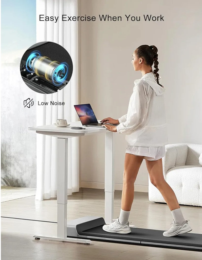WALKINGPAD Foldable Walking Pad for Home Office, Under Desk Treadmill with Adaptive Speed Control, Compact Design for Small Spaces, No Assembly Needed