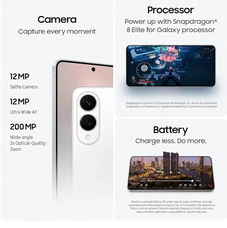 SAMSUNG Galaxy S25 Edge Phone, 512 GB AI Smartphone, Unlocked Android, Night Video, Fast Processor, ProScaler Display, All-Day Battery, 2025, US 1 Yr Manufacturer Warranty, Titanium JetBlack