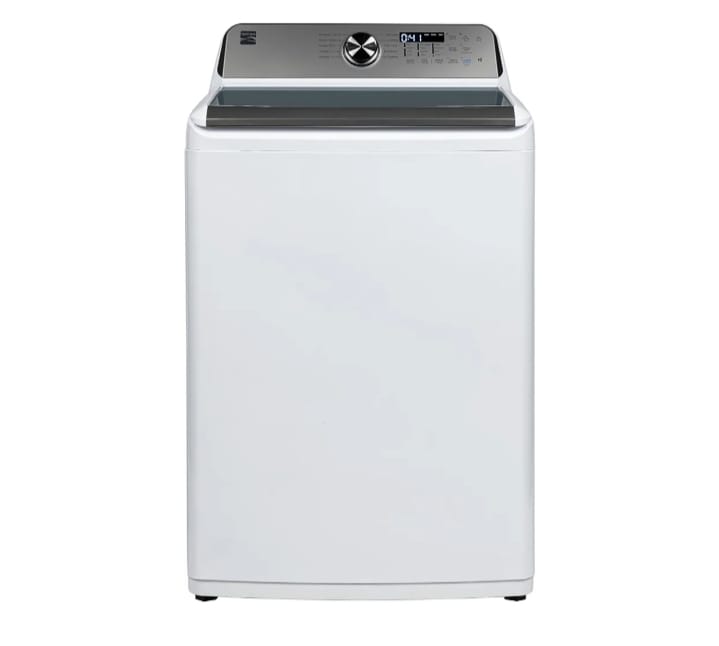 Kenmore 4.4 cu. ft. Top Load Washer with Triple Action Agitator for Tough Dirt & Stains - Reduce Laundry Time with Accela Wash & Express Wash - LED - White