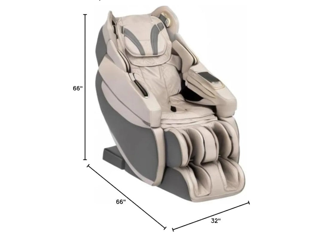 Titan OS-3D Hamilton LE 3D Massage Chair with Smart Voice Control Taupe
